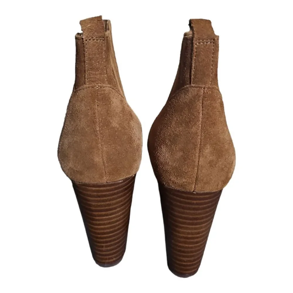 MARC FISHER Alva Pointy Toe Suede‎ Bootie - Size 8 1/2